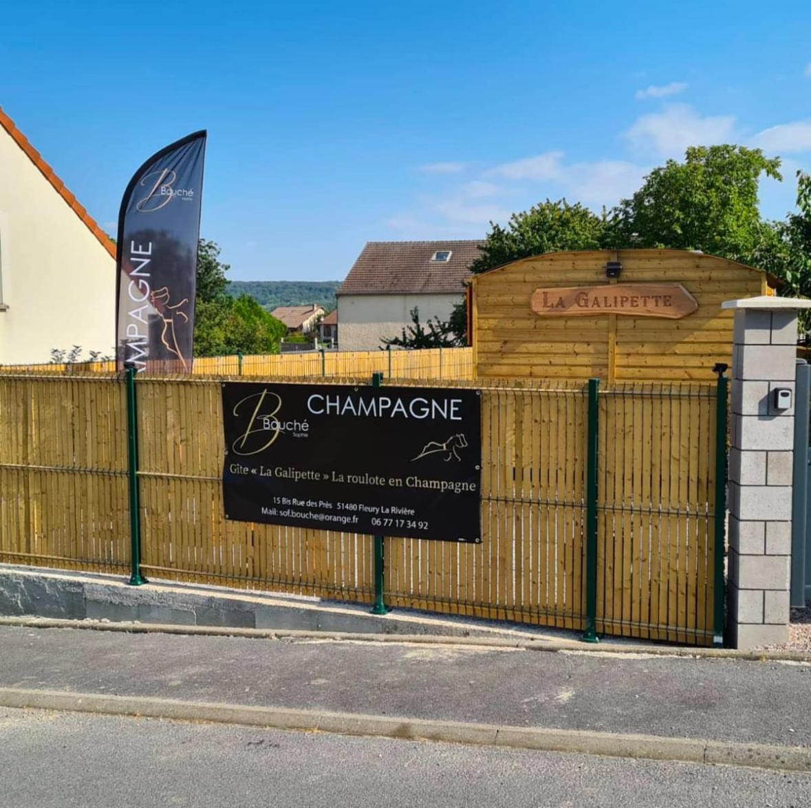 La Galipette, Charmant Chalet En Champagne Fleury-la-Riviere Exterior foto